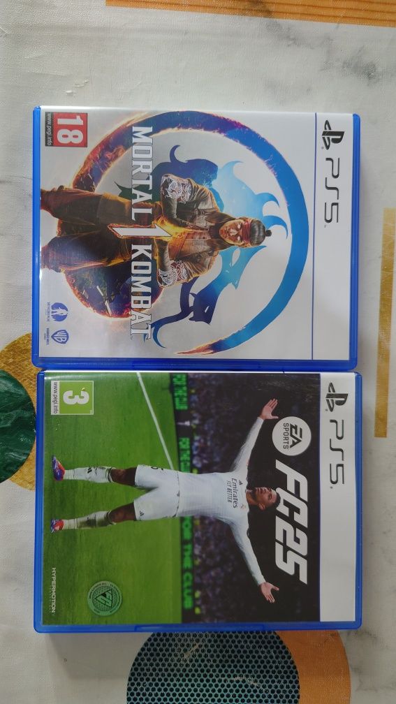 Продаются диски для PS5-PS4 | FIFA25, MORTAL COMBAT 1, UFC 4