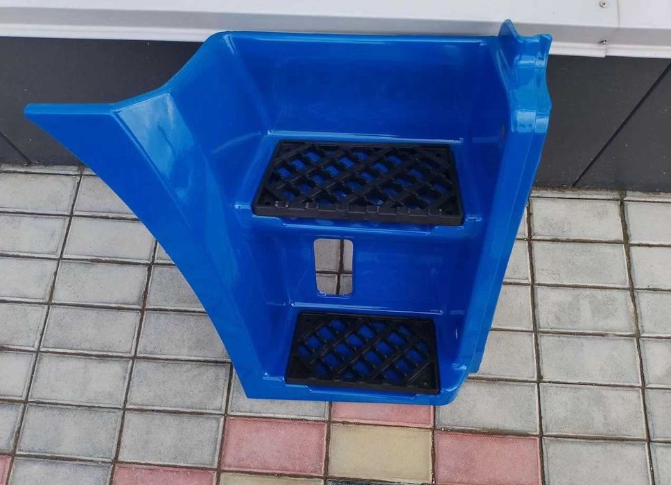 Щиток подножки КАМАЗ-63501 с накладками, кабина КамАЗ обвес рестайлинг