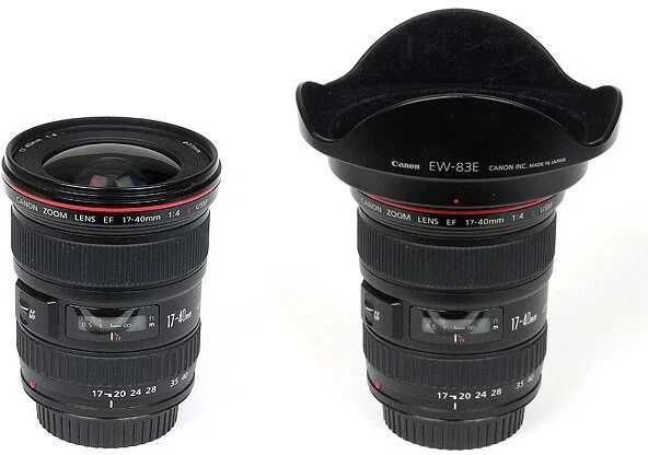 Объектив Canon EF 17-40 mm f/4.0L USM