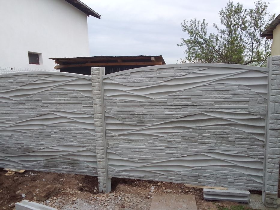 Gard de beton de buna calitate