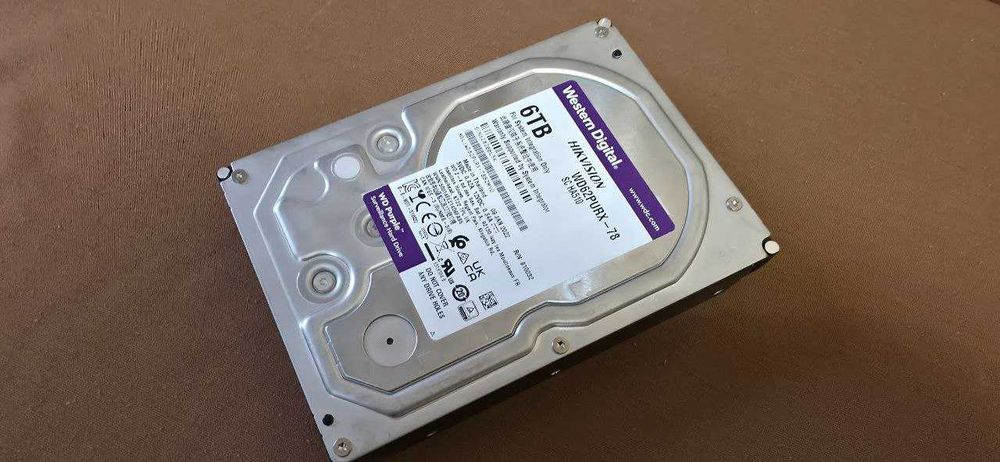Жесткий диск Western Digital HDD 6tb Purple