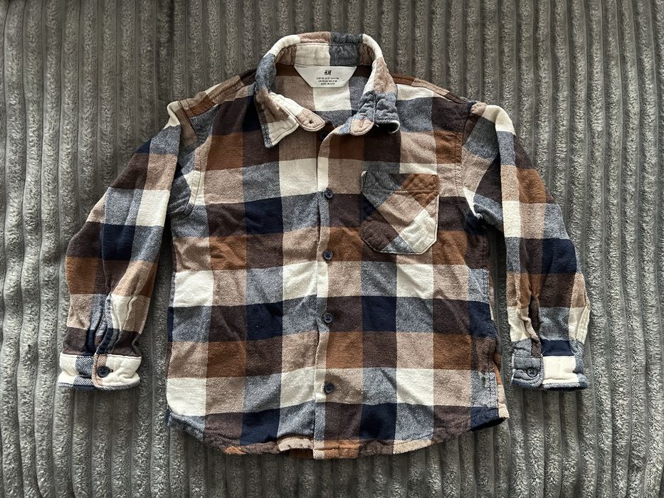 Детска памучна риза 110