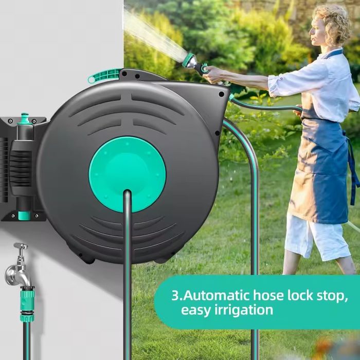 Derulator furtun autoretractabil 25 de metri lungime