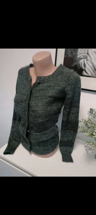 Pulover cardigan mohair