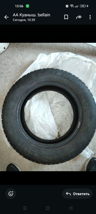 Продам зимние шины для машины