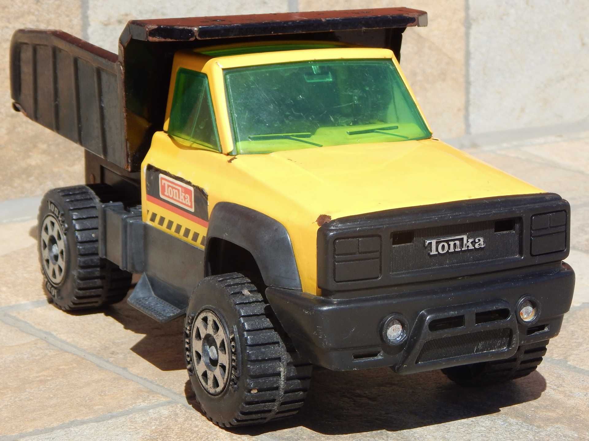 GMC Sierra 1500 1989 basculanta Tonka 1993 fab Mexic 34 cm tabla