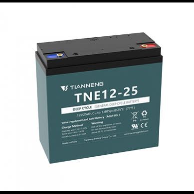 Батерия 12V 25Ah за електрическа триколка (тяговa)| Топ Скутерс