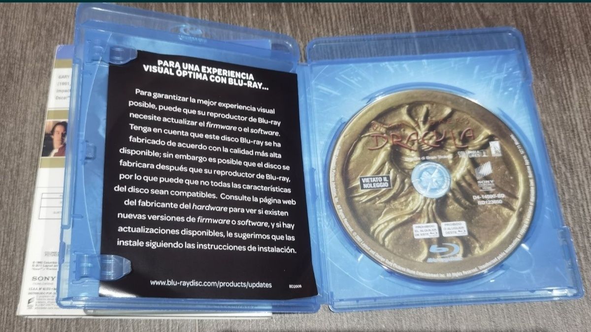 Bluray colecție Bram Stoker Dracula Francis Ford Coppola 1992 de Oscar
