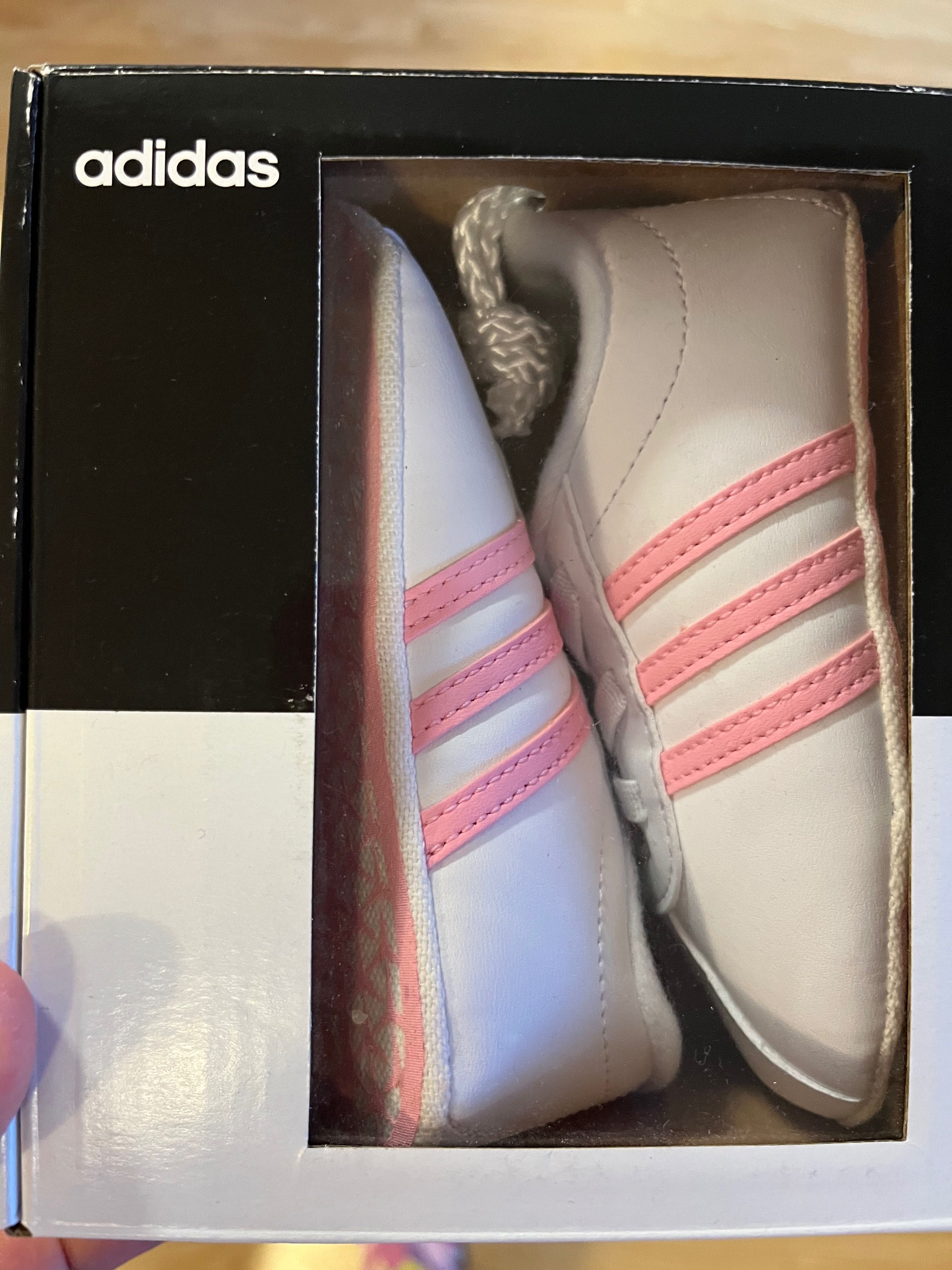 adidas VL Court 2.0 Crib Trainers