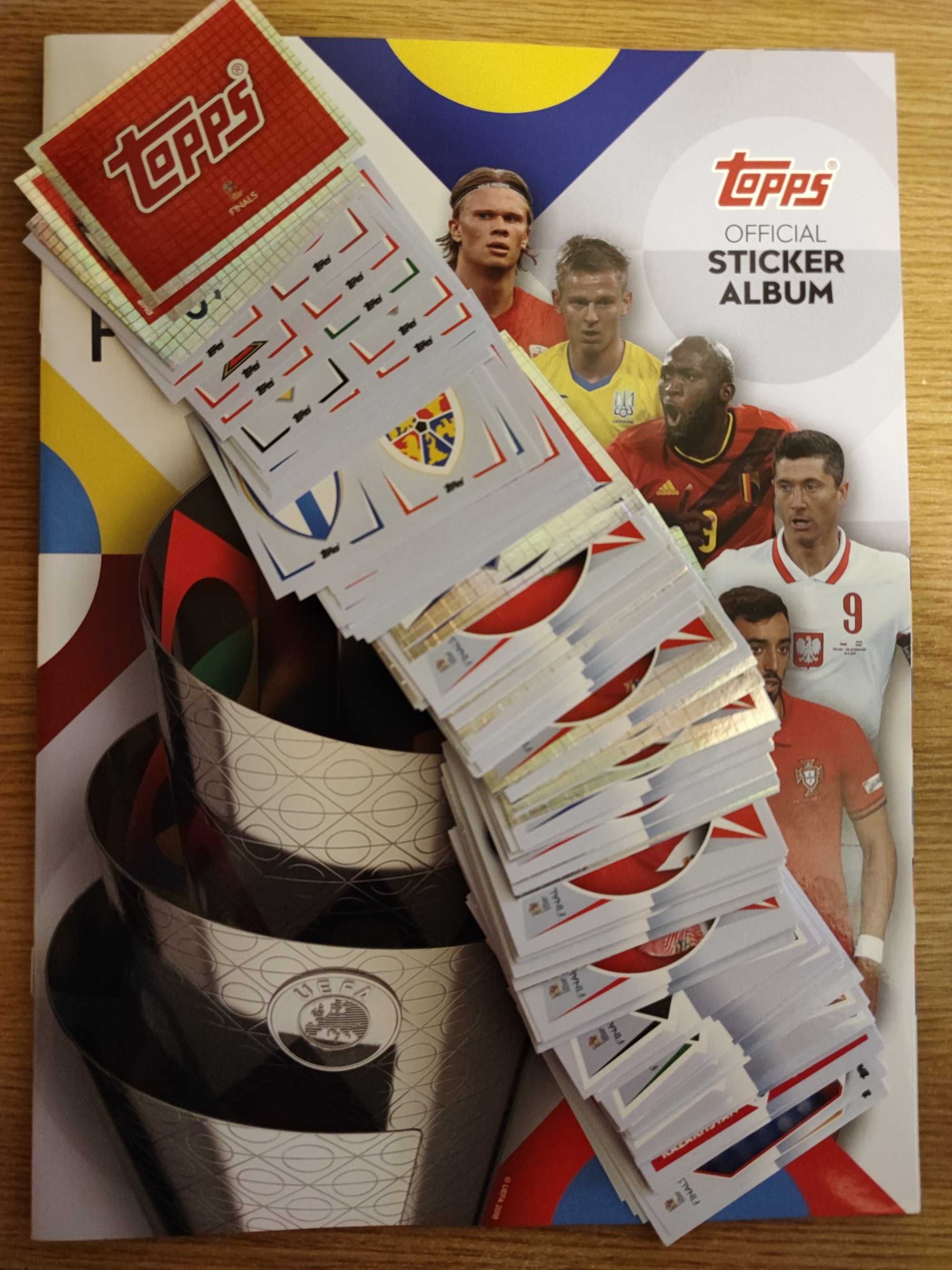 Album Topps UEFA Nations League + set complet nelipit