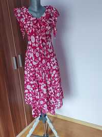 Rochie roz pink închis spre mov,mărime L/xlL/Xl