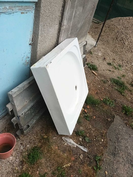 Cadita dus 90/90 fibra sticla