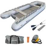 Barca gonflabila 370cm cu podina Air Deck, chila “V” pt max 6 persoane