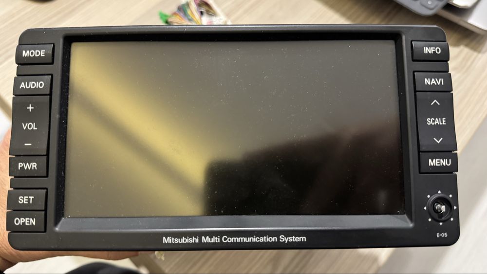Navigatie Mitsubishi multimedia sistem