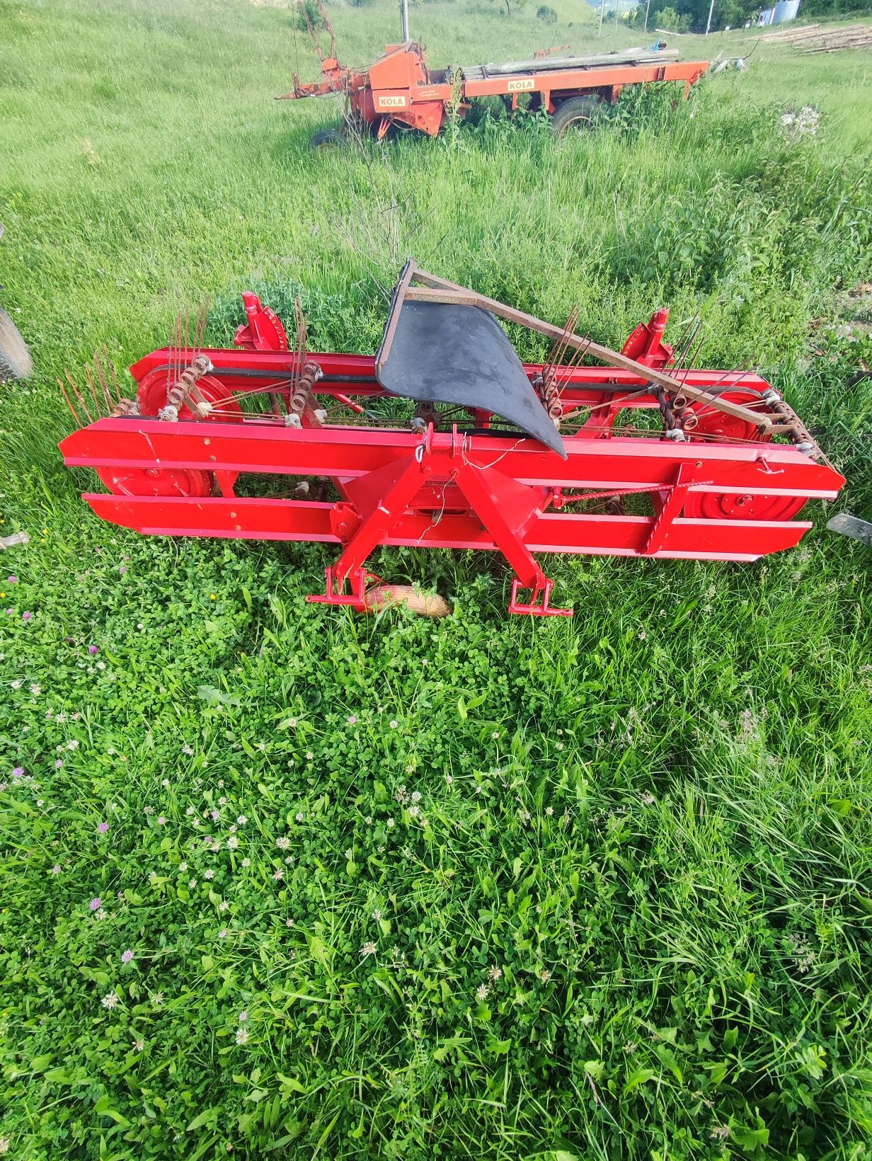 Grebla  cu banda Pottinger de 220cm