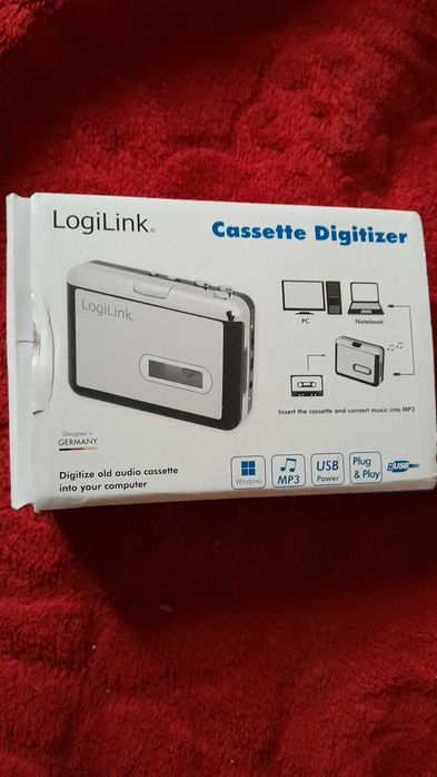 vand digitalizator de casete retro audio logilink