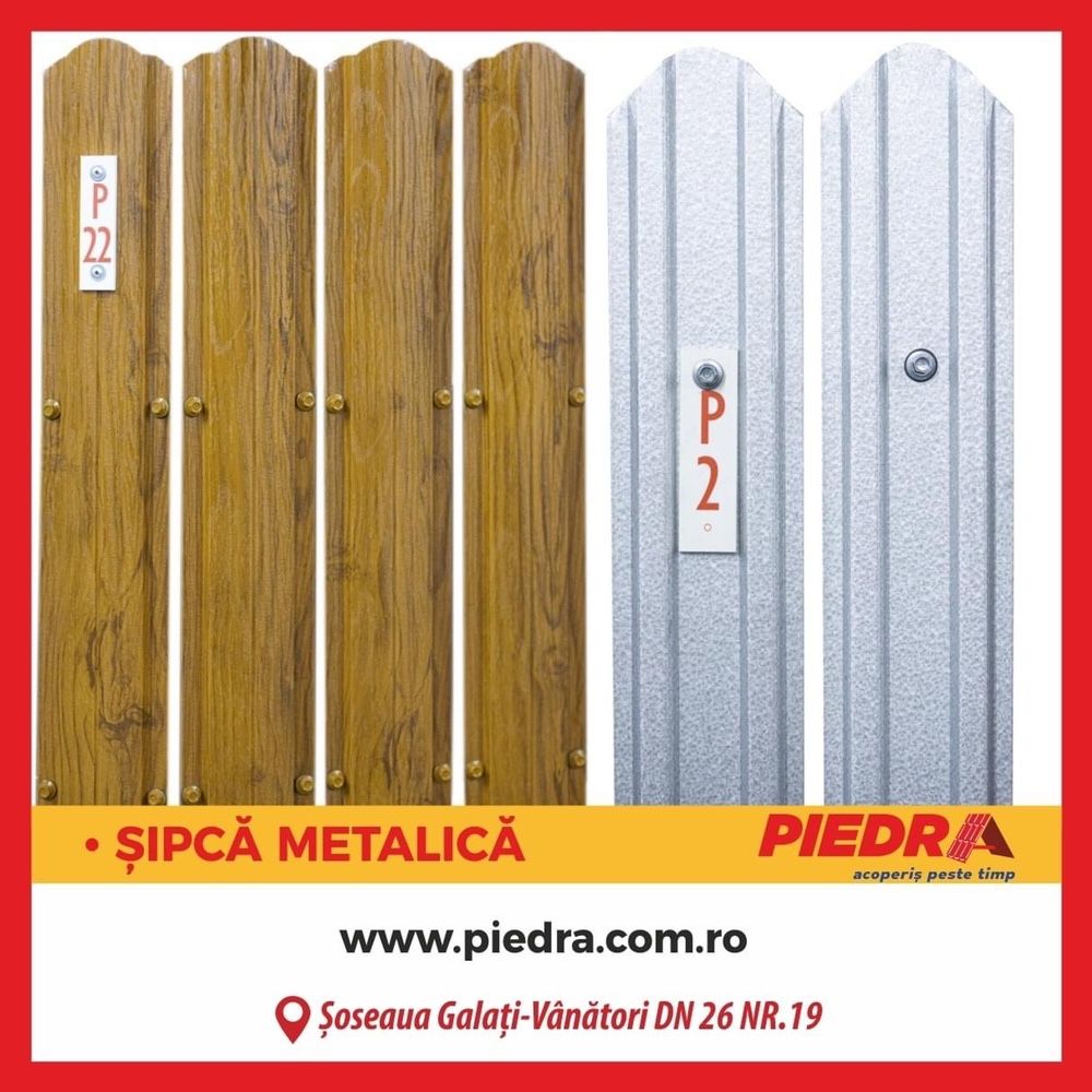 Sipca metalica de gard