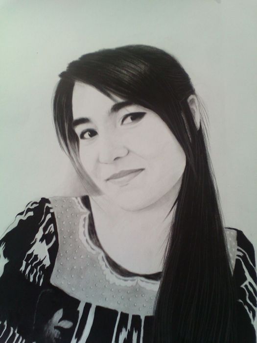 Rassom xizmati. Portret manzara  Портрет картина художник