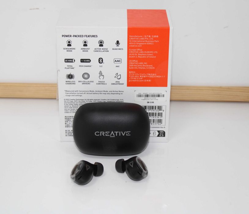 Безжични слушалки Creative Sensemore Air