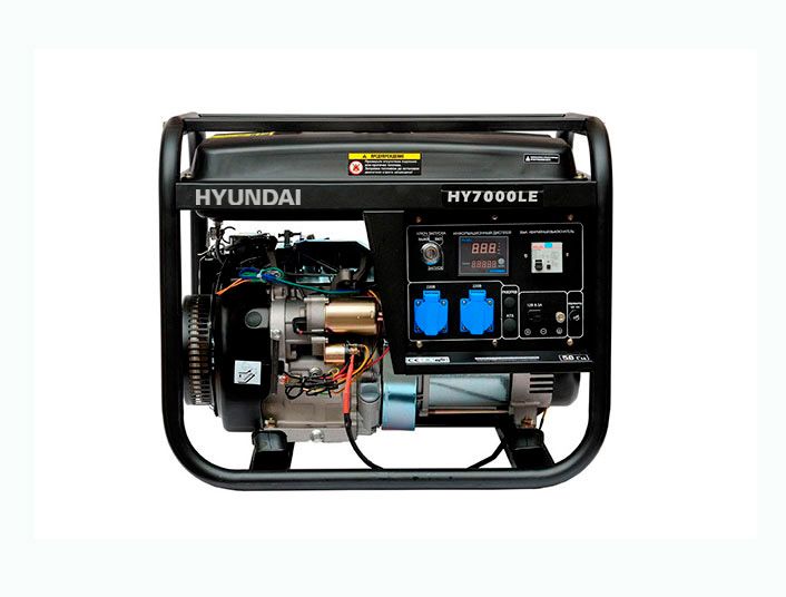 Бензиновый генератор Hyundai HY7000LE
