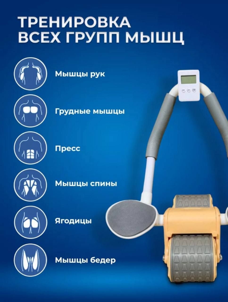роликовый тренажёр —Фитнес  описание