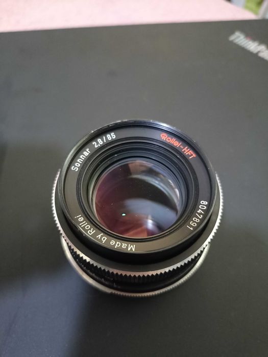 Obiectiv Rollei-HFT Sonnar 85mm f2.8 montura M42