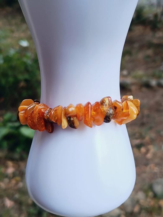 Veche bratara din chihlimbar natural baltic