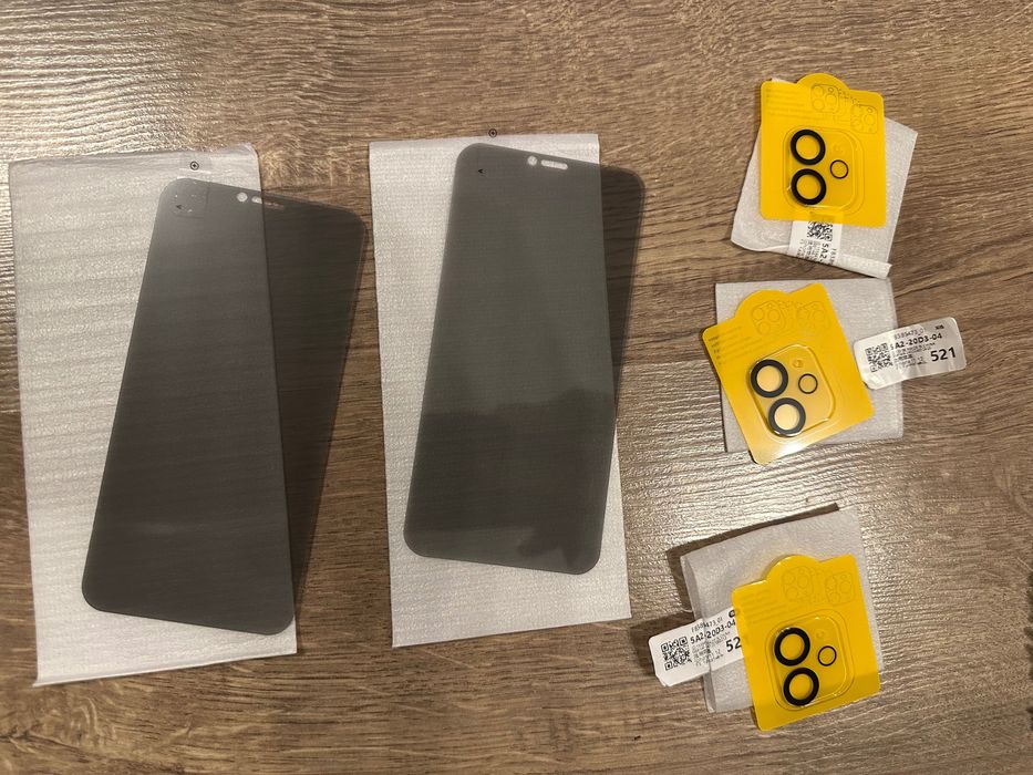 Закалени протектори за дисплей и камера за iPhone 11 Pro