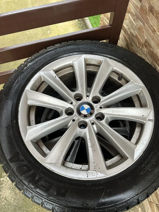 Jante cu anvelope iarna BMW 225 55 17 dot 2023