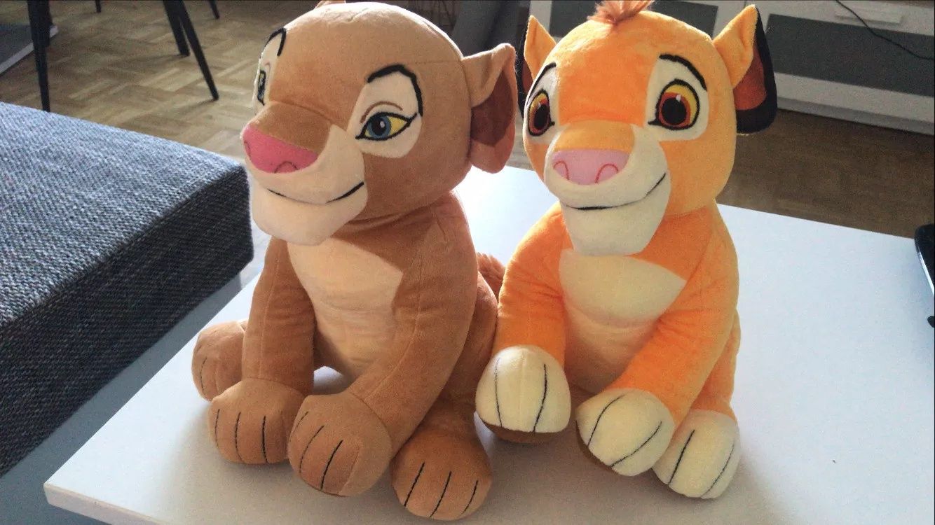 Симба и Нала плюшена играчка лъвчето Simba кукла Simba Nala Цар Лъв