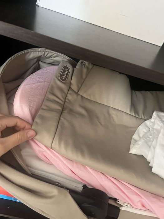 Cybex gazelle s, кош за новородено , almond beige