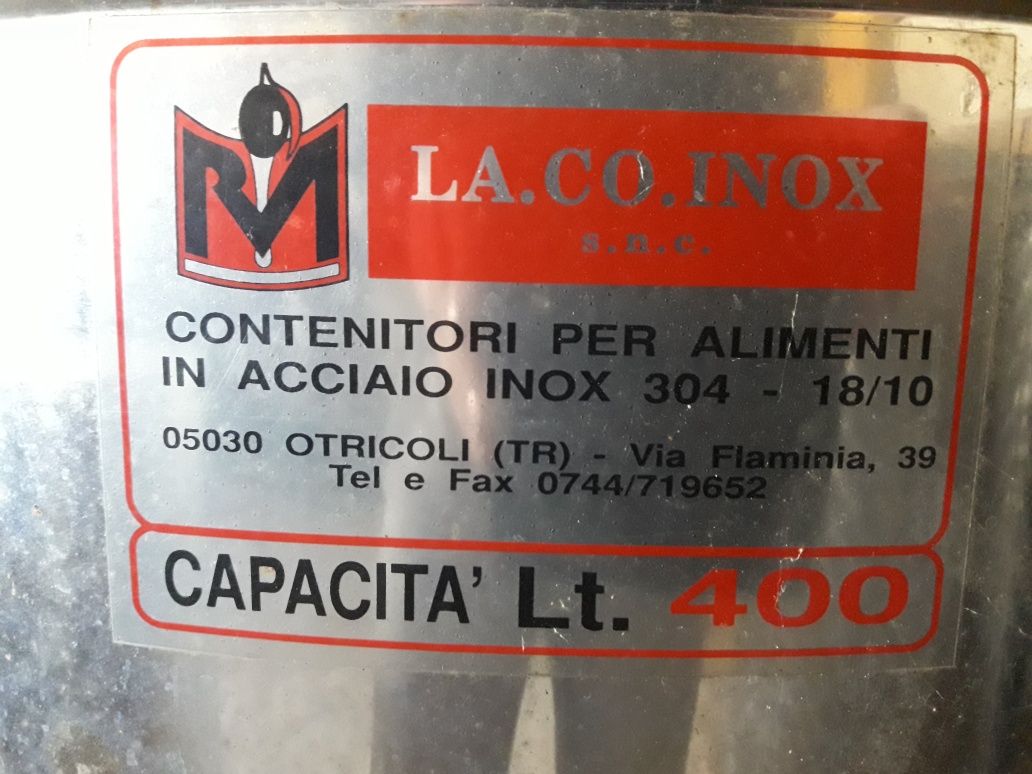 Butoaie din inox
