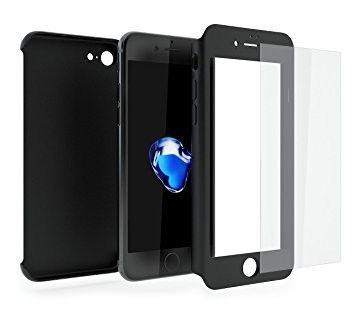Husa Apple iPhone SE2, FullBody Elegance Luxury Black, acoperire 360