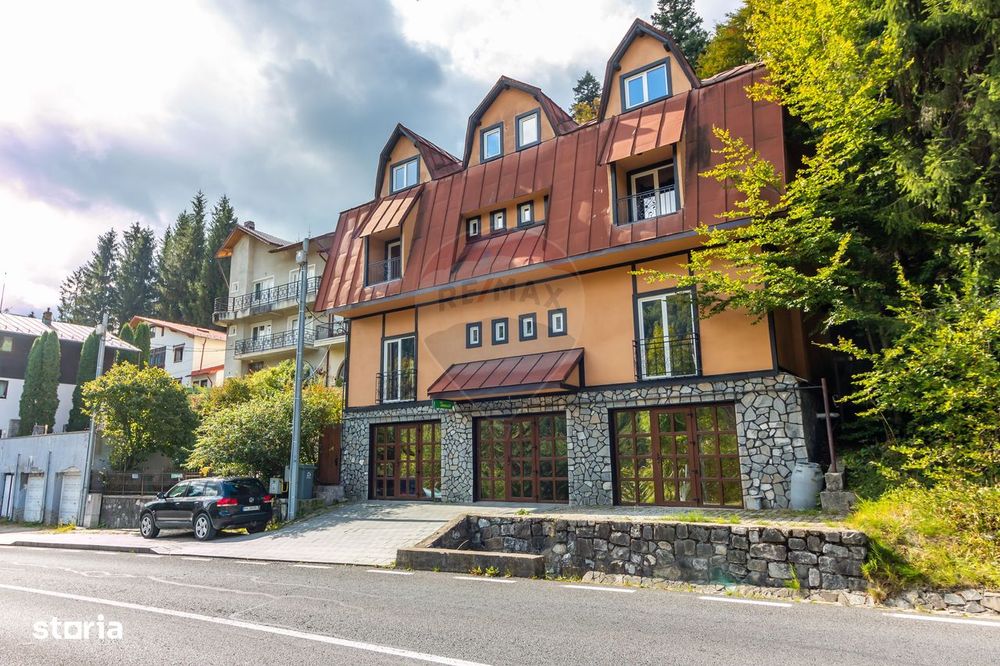 Vilă/Pensiune de vânzare în Sinaia – 450 mp, lângă Castelul Peleș