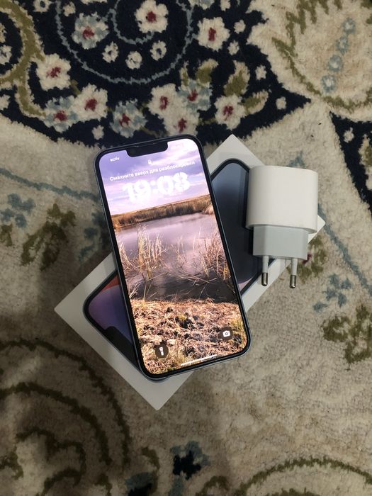 iphone 14 коробка зарчдка все имеется