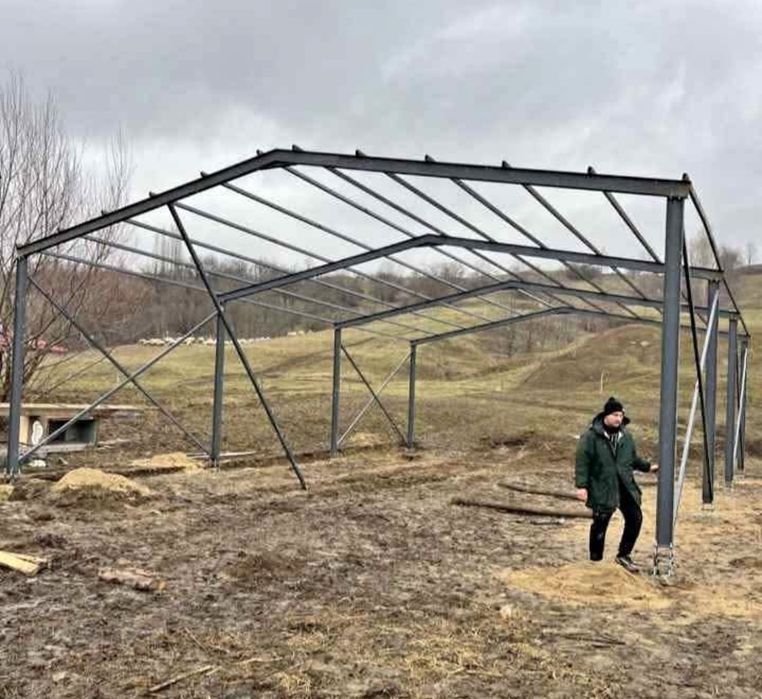 Vand structura metalica 6x40x4h pret de producator