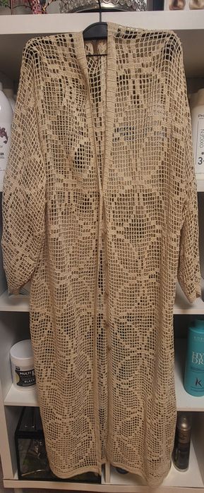 Cardigan croșetat manual