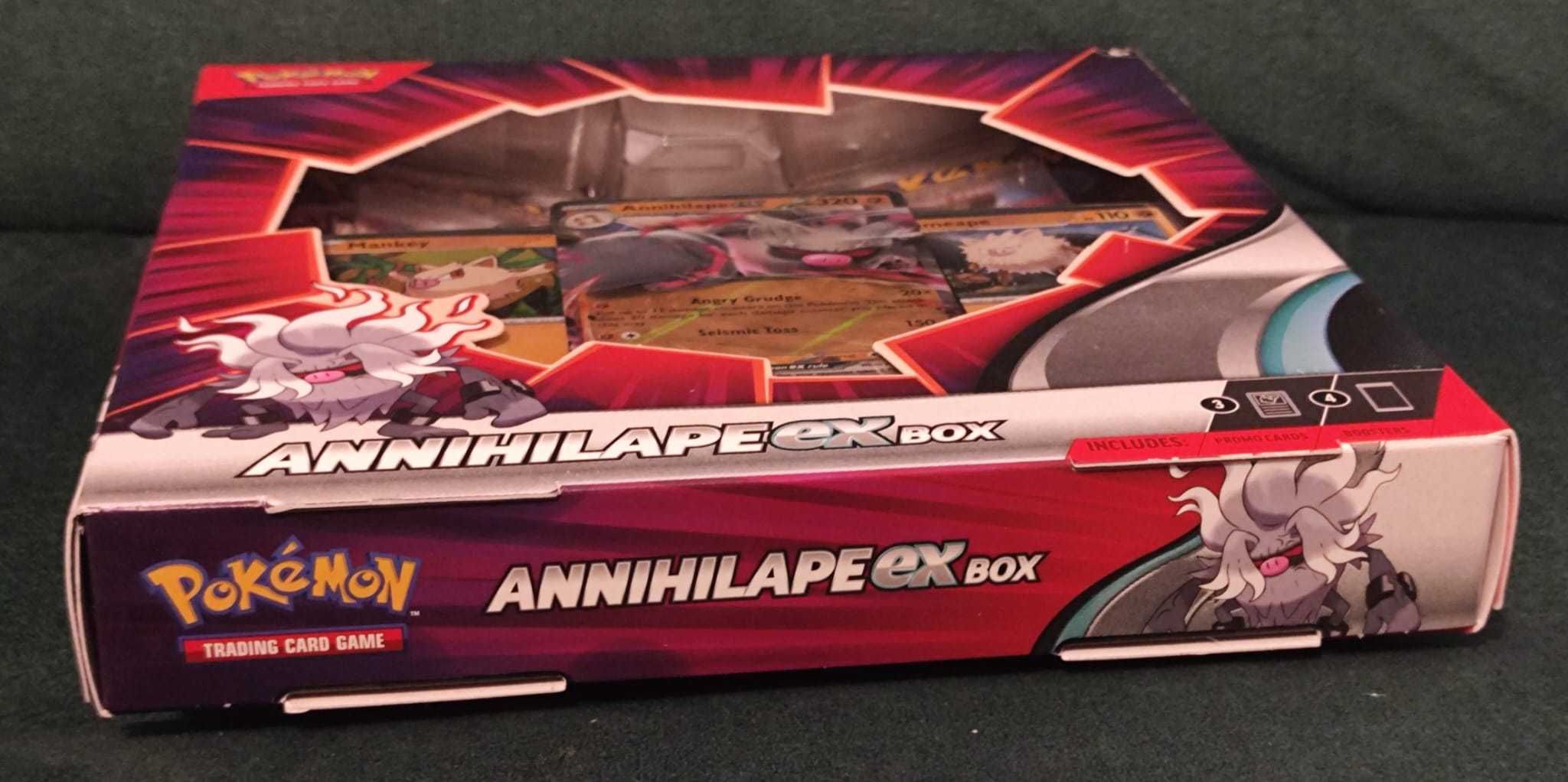 Carti Pokemon Annihilape EX Box - Cutie NOUA de Colectie TCG Engleza