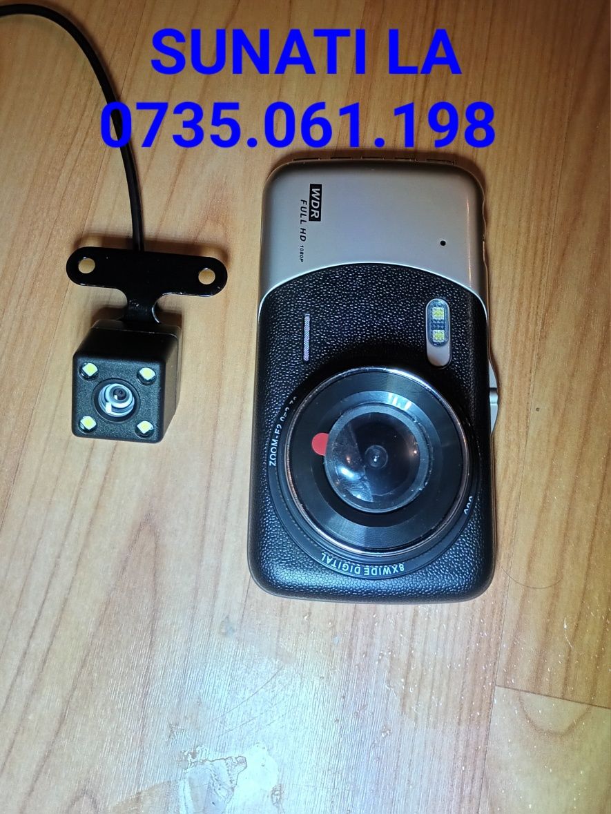 Camera supraveghere auto camera marsarier camera masina cctv dashcam