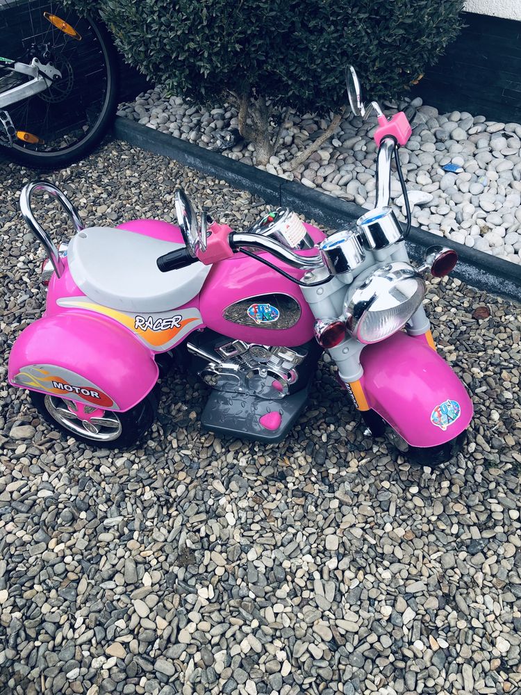 Motocicleta copii (motor) cu 3 roti- electrică