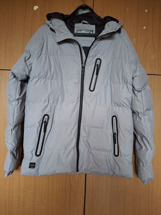 Мъжко зимно яке с качулка