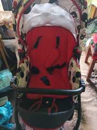 Бебешка количка подходяща за момиче 3в1