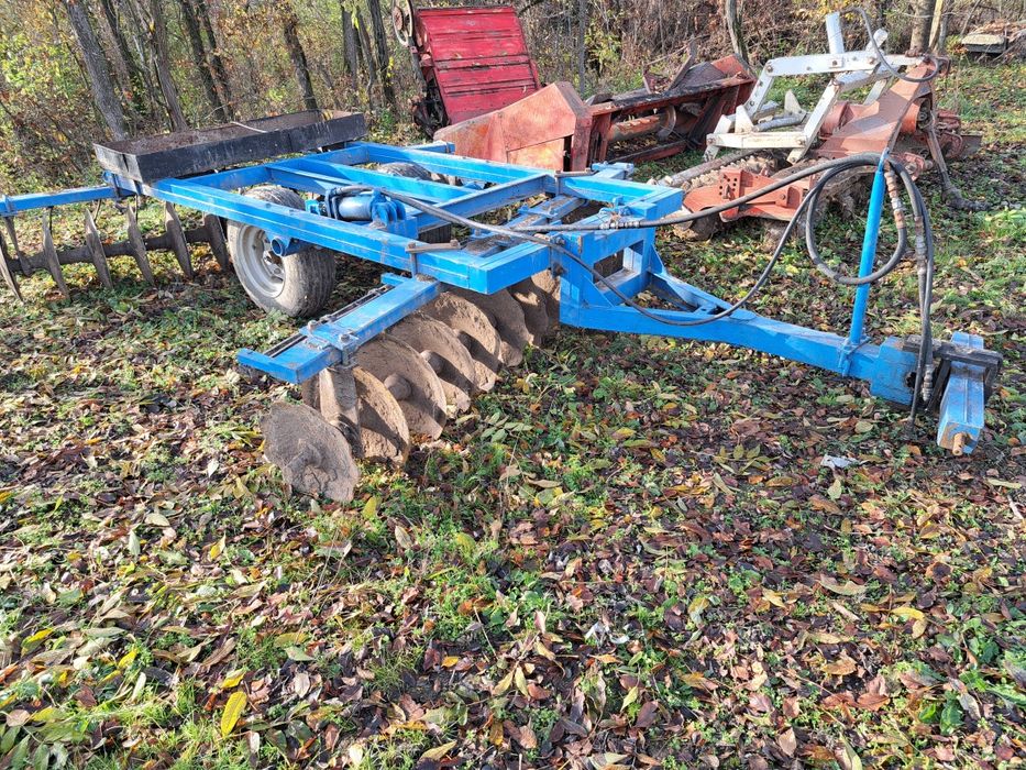Piese , disc agricol in V 3,2 metri ,freza grapa rotativa dupa tractor