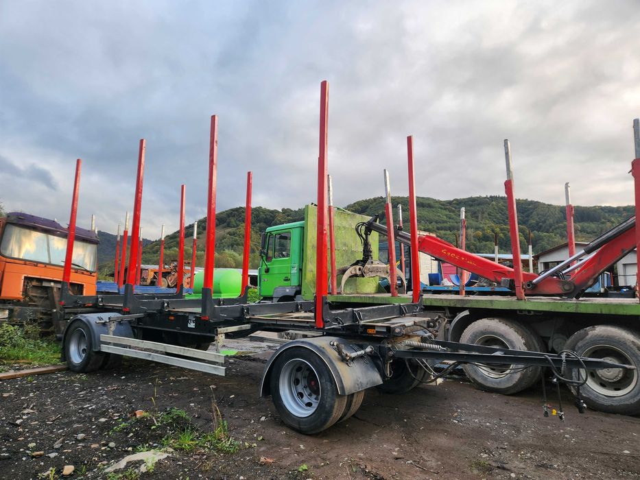 Remorca forestiera 2 axe sau multe piese din dezmembrări