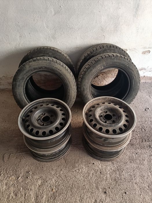 Авто шины зимние 195/65/15 и диски на 15