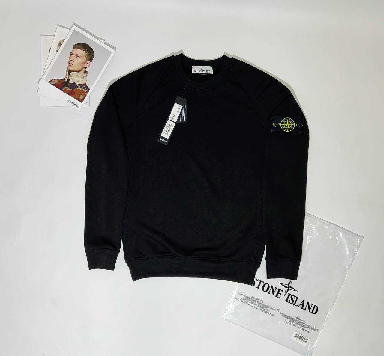 Суитшърт Stone Island в черен цвят