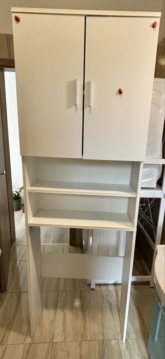 Vand dulap pentru baie cu loc pentru masina de spalat