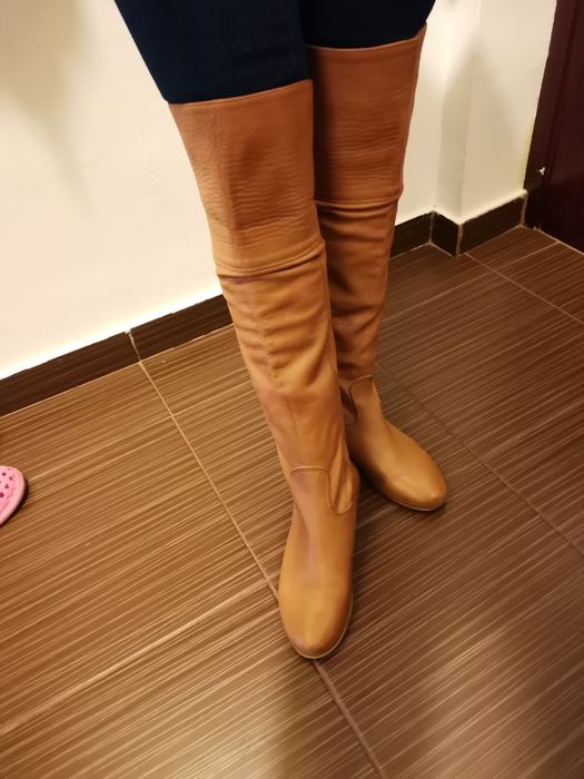 Cizme din piele naturală