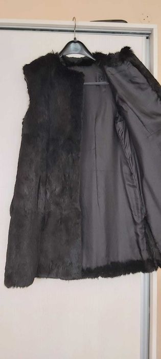 Vesta din blana naturala de iepure