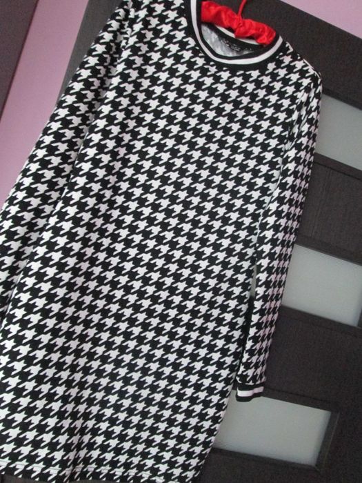 rochie comoda alb/negru Shein 38